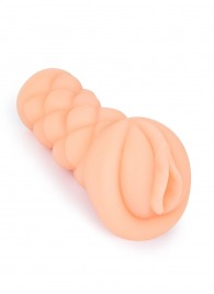 Телесный мастурбатор-вагина с вибропулей и эрекционными кольцами в комплекте - Sexy Girl - в Раменском купить с доставкой