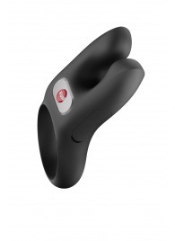 Черное эрекционное виброкольцо Nos - Fun Factory - в Раменском купить с доставкой