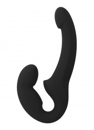 Черный безремневой страпон Share Lite - Fun Factory - купить с доставкой в Раменском