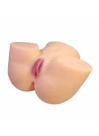 Телесный мастурбатор Liora с 2 любовными тоннелями - Baile - в Раменском купить с доставкой