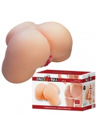 Телесный мастурбатор с 2 любовными отверстиями Olivia - Baile - в Раменском купить с доставкой