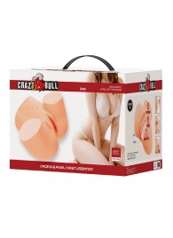 Телесный мастурбатор Liora с вибрацией - Baile - в Раменском купить с доставкой