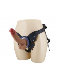 Поясной страпон Wells: трусики в форме бабочки и фаллоимитатор-насадка - Baile - купить с доставкой в Раменском