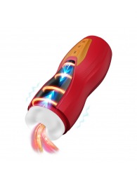 Интерактивный мастурбатор Solara с нагревом, вибрацией и поступательными движениями - Shots Media BV - в Раменском купить с доставкой