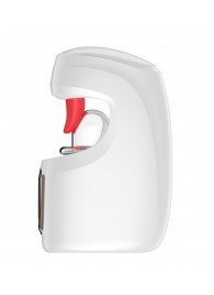 Белый мастурбатор с язычком и возвратно-поступательными движениями - Secwell - в Раменском купить с доставкой