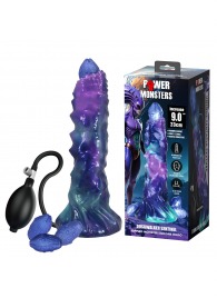 Фиолетовый яйцеродящий фаллоимитатор Duskwalker Sentinal на присоске - 22,4 см. - Baile - купить с доставкой в Раменском