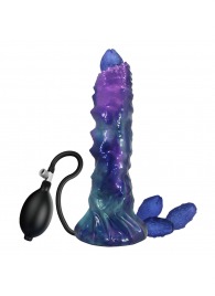 Фиолетовый яйцеродящий фаллоимитатор Duskwalker Sentinal на присоске - 22,4 см. - Baile - купить с доставкой в Раменском