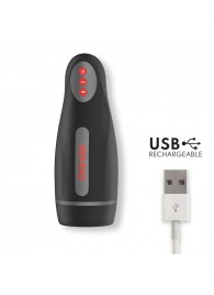 Черный автоматический мастурбатор с управлением через приложение - Oninder - в Раменском купить с доставкой