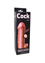 Фаллоудлинитель с кольцом COCK size L - 16,5 см. - LOVETOY (А-Полимер) - в Раменском купить с доставкой