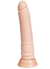 Телесный фаллоимитатор A-toys с присоской - 22 см. - A-toys купить с доставкой в интернет-магазине Orgasmix в Раменском Телесный фаллоимитатор A-toys с присоской - 22 см. - A-toys