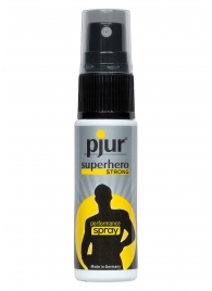 Спрей-пролонгатор длительного действия pjur SUPERHERO Strong Spray - 20 мл. - Pjur - купить с доставкой в Раменском