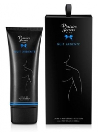 Возбуждающий крем для мужчин Nuit Ardente Creme Performante Plaisirs Secrets - 60 мл. - Plaisir Secret - купить с доставкой в Раменском