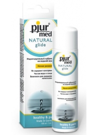 Нейтральный лубрикант на водной основе pjur MED Natural glide - 100 мл. - Pjur - купить с доставкой в Раменском