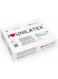 Ультратонкие презервативы Unilatex Ultra Thin - 144 шт. - Unilatex - купить с доставкой в Раменском