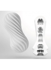 Мастурбатор FLEX Silky White с мягким рельефом - Tenga - в Раменском купить с доставкой