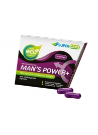 Капсулы для мужчин Man s Power+ с гранулированным семенем - 10 капсул (0,35 гр.) - SuperCaps - купить с доставкой в Раменском