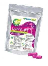 Возбуждающие капсулы Ladys Life - 2 капсулы (0,35 гр.) - SuperCaps - купить с доставкой в Раменском