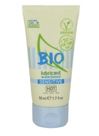 Органический лубрикант для чувствительной кожи Bio Sensitive - 50 мл. - HOT - купить с доставкой в Раменском