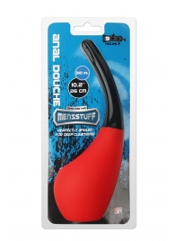 Анальный душ MENZSTUFF 310ML ANAL DOUCHE RED/BLACK - Dream Toys - купить с доставкой в Раменском