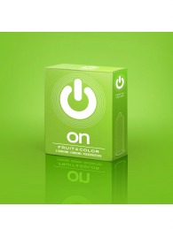 Цветные ароматизированные презервативы ON) Fruit   Color - 3 шт. - ON) - купить с доставкой в Раменском