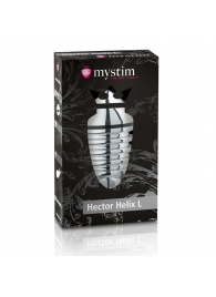 Анальный плаг для электростимуляции Hector Helix Buttplug L - 11,5 см. - MyStim - купить с доставкой в Раменском