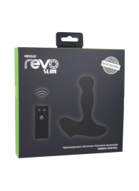 Чёрный перезаряжаемый массажёр предстательной железы NEXUS Revo Slim - Nexus Range - в Раменском купить с доставкой Чёрный перезаряжаемый массажёр предстательной железы NEXUS Revo Slim - Nexus Range - в Раменском купить с доставкой