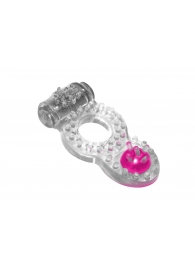 Прозрачное эрекционное кольцо Rings Ringer - Lola Games - в Раменском купить с доставкой