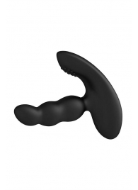 Черный силиконовый стимулятор простаты Levett Nitoc с пультом ДУ - Levett - в Раменском купить с доставкой