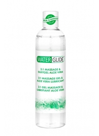 Гель-смазка 2-в-1 MASSAGE   LUBRICANT ALOE VERA - 300 мл. - Waterglide - купить с доставкой в Раменском