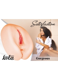 Мастурбатор с 2 тоннелями Satisfaction Gorgeous - Lola Games - в Раменском купить с доставкой