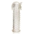 Закрытая прозрачная насадка на пенис Crystal Sleeve Faraon - 13,5 см. - Erowoman-Eroman - в Раменском купить с доставкой