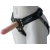 Черный пояс-трусики с двумя насадками  Экзотик-Linda  - 15,5 и 10,5 см. - LOVETOY (А-Полимер) - купить с доставкой в Раменском