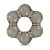Дымчатое эрекционное кольцо Stay Hard Thick Bead Cock Ring - Blush Novelties - в Раменском купить с доставкой