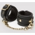 Черные наручники Bound to You Faux Leather Wrist Cuffs - Fifty Shades of Grey - купить с доставкой в Раменском