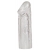 Удлиняющая насадка на пенис Mega Dick Sleeve Transparent - Orion - в Раменском купить с доставкой