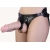 Гигантский фаллоимитатор на присоске в комплекте с трусиками - 26 см. - LOVETOY (А-Полимер) - купить с доставкой в Раменском