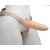 Телесный фаллопротез MEN STYLE с анальным стимулятором - 17,5 см. - LOVETOY (А-Полимер) - купить с доставкой в Раменском