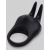 Черное эрекционное виброкольцо Sensation Rechargeable Vibrating Rabbit Love Ring - Fifty Shades of Grey - в Раменском купить с доставкой