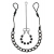 Интимные украшения с бусинами NIPPLE   CLIT JEWELRY - Pipedream - купить с доставкой в Раменском