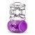Фиолетовое эрекционное виброкольцо Pleaser Rechargeable C-Ring - Blush Novelties - в Раменском купить с доставкой