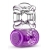 Фиолетовое эрекционное виброкольцо One Night Stand Vibrating C-Ring - Blush Novelties - в Раменском купить с доставкой