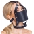 Черный намордник с кляпом-шаром Head Harness With A Gag - Orion - купить с доставкой в Раменском