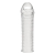 Текстурированная насадка на пенис Clear Textured Penis Enhancing Sleeve Extension - 16,5 см. - BlueLine - в Раменском купить с доставкой