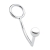 Кольцо на пенис с анальным стимулятором Stainless Steel Anal Hook   Cock Ring - BlueLine - в Раменском купить с доставкой
