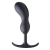 Черный массажер простаты с утяжелителями Premium Silicone Weighted Prostate Plug Large - 18,8 см. - XR Brands - в Раменском купить с доставкой