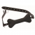 Черный кляп в форме косточки Hound Adjustable Dog Bone Gag - XR Brands - купить с доставкой в Раменском