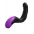 Черно-фиолетовый вибромассажёр простаты Hyper-Pulse P-Spot Massager - Pipedream - в Раменском купить с доставкой
