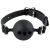 Силиконовый кляп-шар с отверстиями для дыхания Silicone Breathable Ball Gag Small - Pipedream - купить с доставкой в Раменском