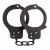 Чёрные наручники из листового металла BONDX METAL CUFFS BLACK - Dream Toys - купить с доставкой в Раменском