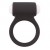 Чёрное эрекционное виброкольцо LIT-UP SILICONE STIMU RING 3 BLACK - Dream Toys - в Раменском купить с доставкой